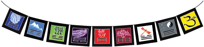 Feng Shui Flags