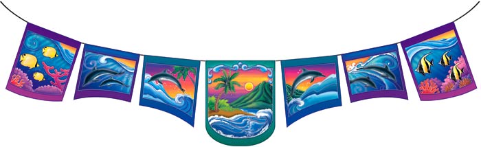 Dolphin Island Flags