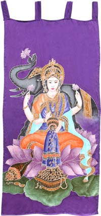 Laksmi Silk Wall Hanging