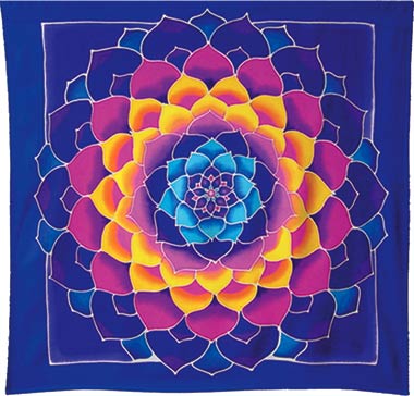 WH2-Sunrise Lotus Wall Hanging