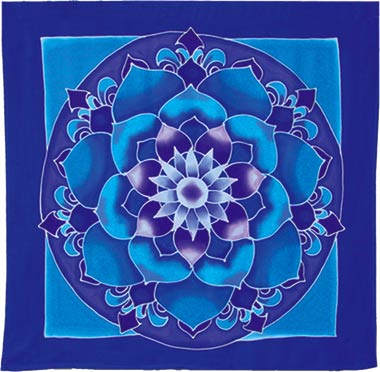 WH4-Night Lotus Wall Hanging